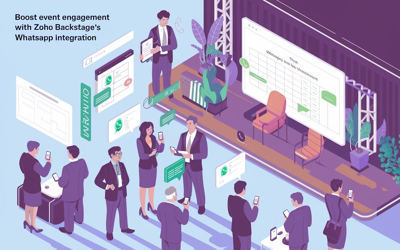 Boost Event Engagement with Zoho Backstage’s WhatsApp Integration